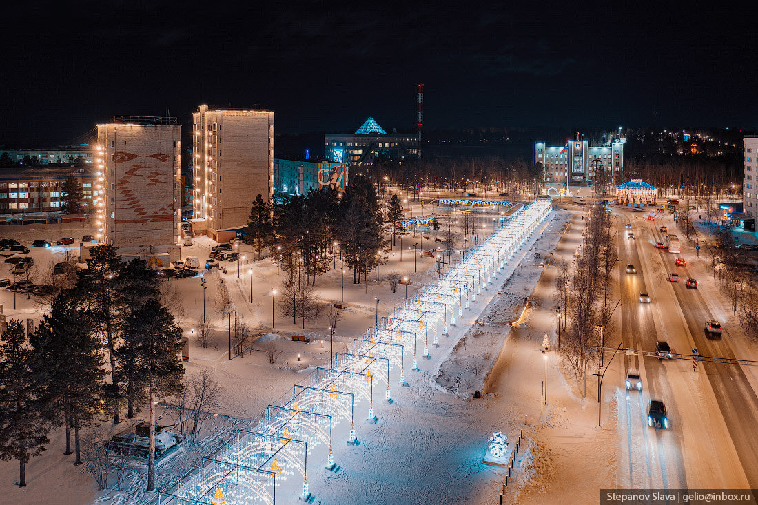 Где находится ноябрьск