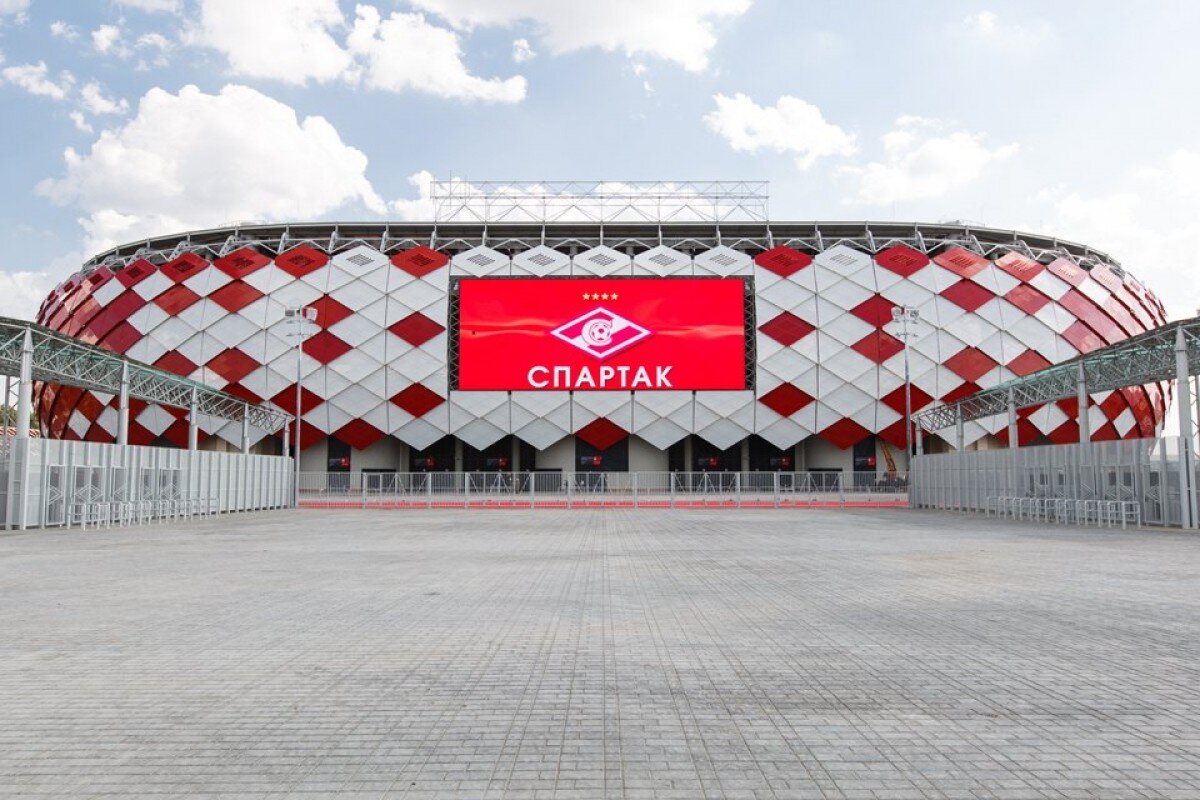 Стадион в Москве, на котором проводит домашние матчи "Спартак" 