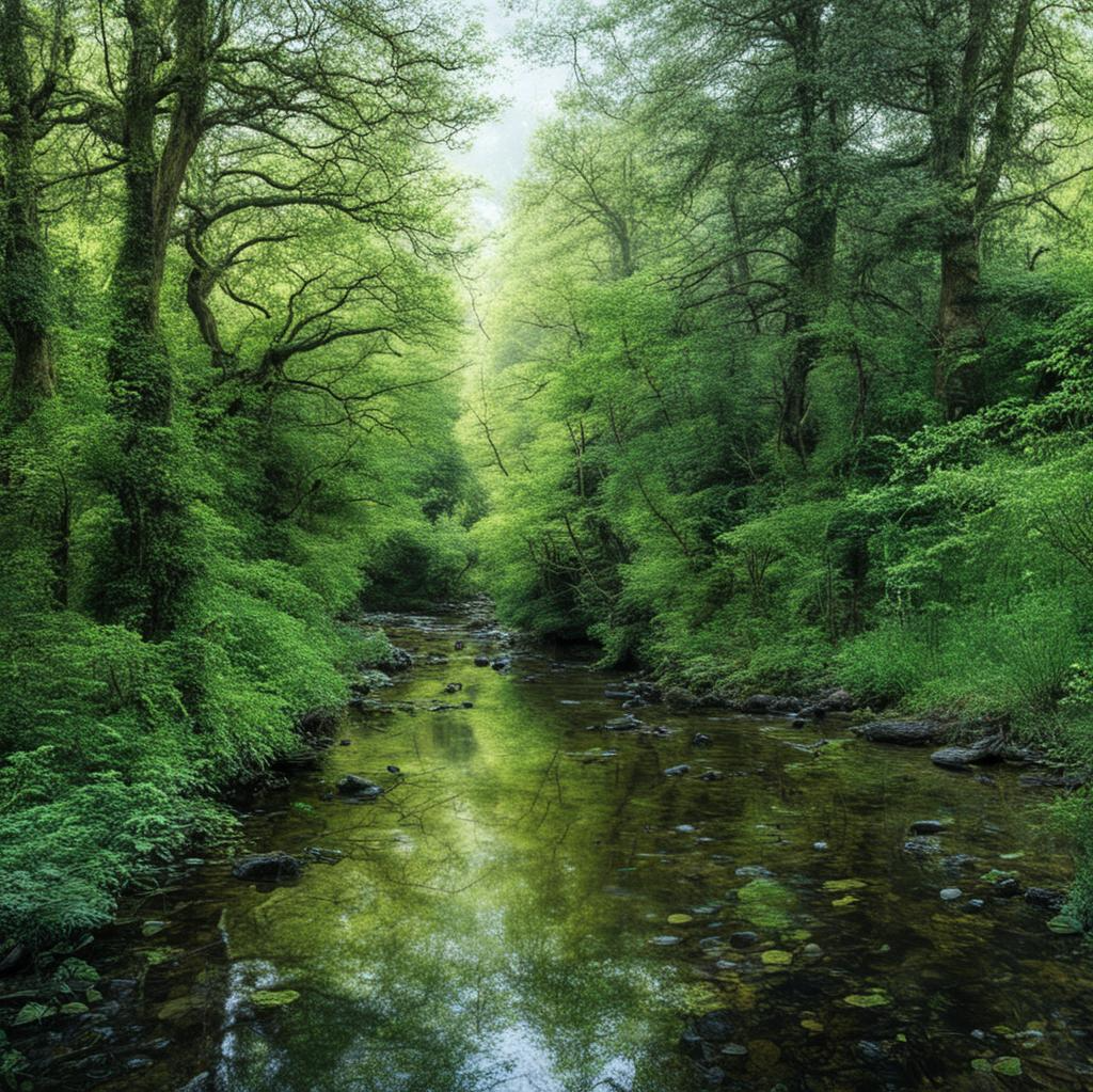 Пусть на душе будет покой, как тихий летний лес...