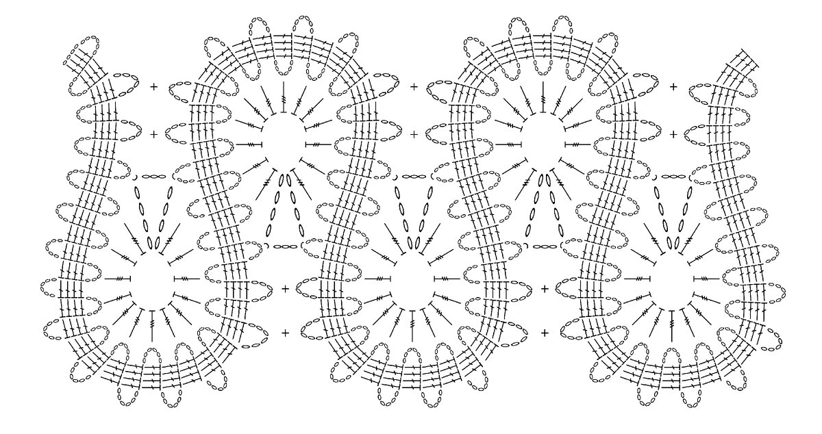 Схема ленты для верха платья. Схема 1