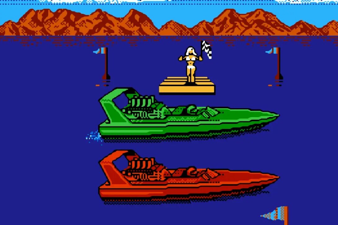 Eliminator Boat Duel - лучшая гоночная игра на NES/Dendy | Nerak Games |  Дзен