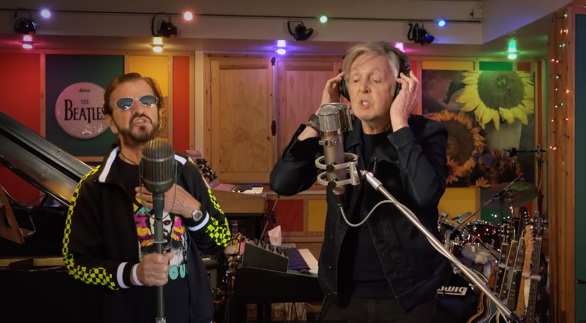 Ринго Старр и Пол Маккартни