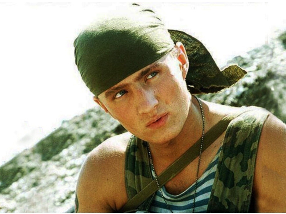 Владимир Волга в фильме "Марш-бросок"