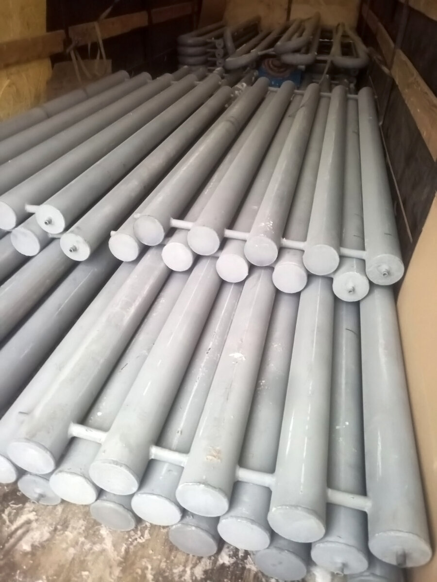 Регистры РСЭ-133×4 из пяти труб, длина 2000, 3000 и 4000 мм ТУ 25.21.11-001-42898558-2017