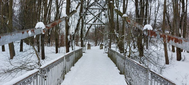 Северный вантовый мост вид на остров