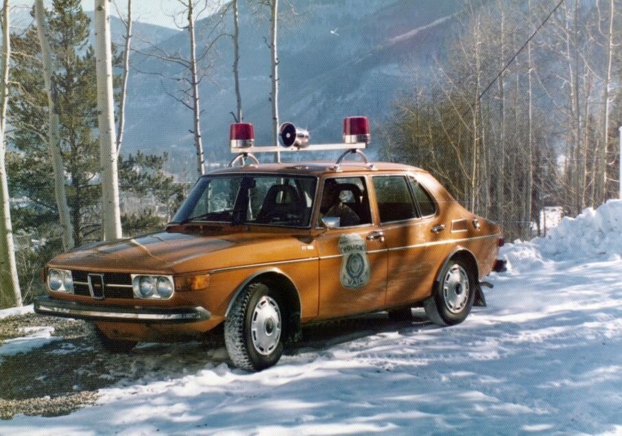 Saab 903 полиция Швеции
