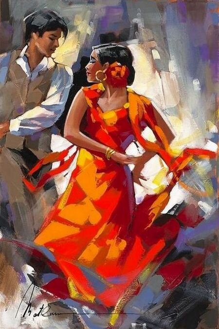 картина художника Анатолия Метлан - https://www.pinterest.it/