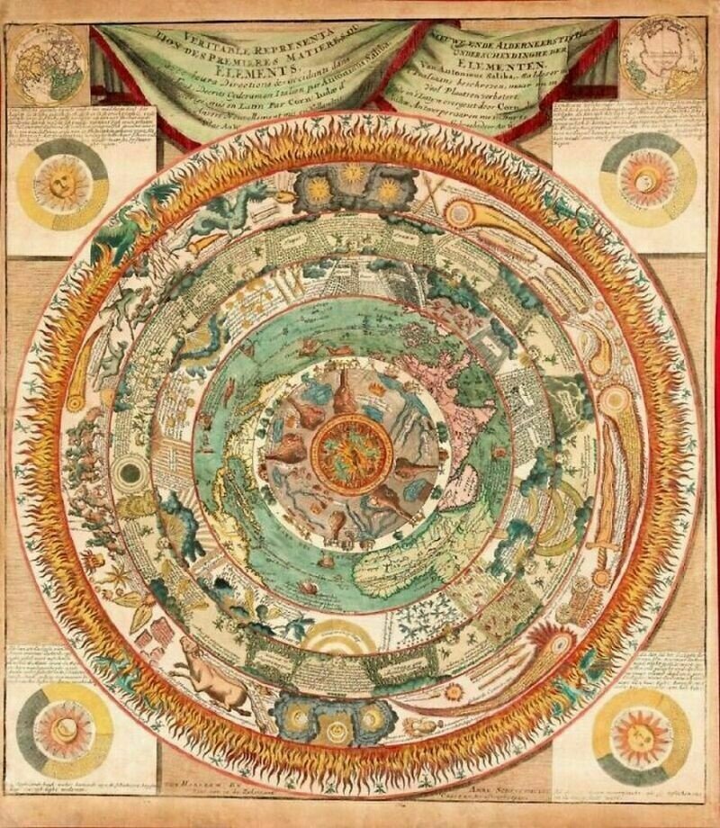    8 чудесных карт, на которых совместили историю, мифы и искусство