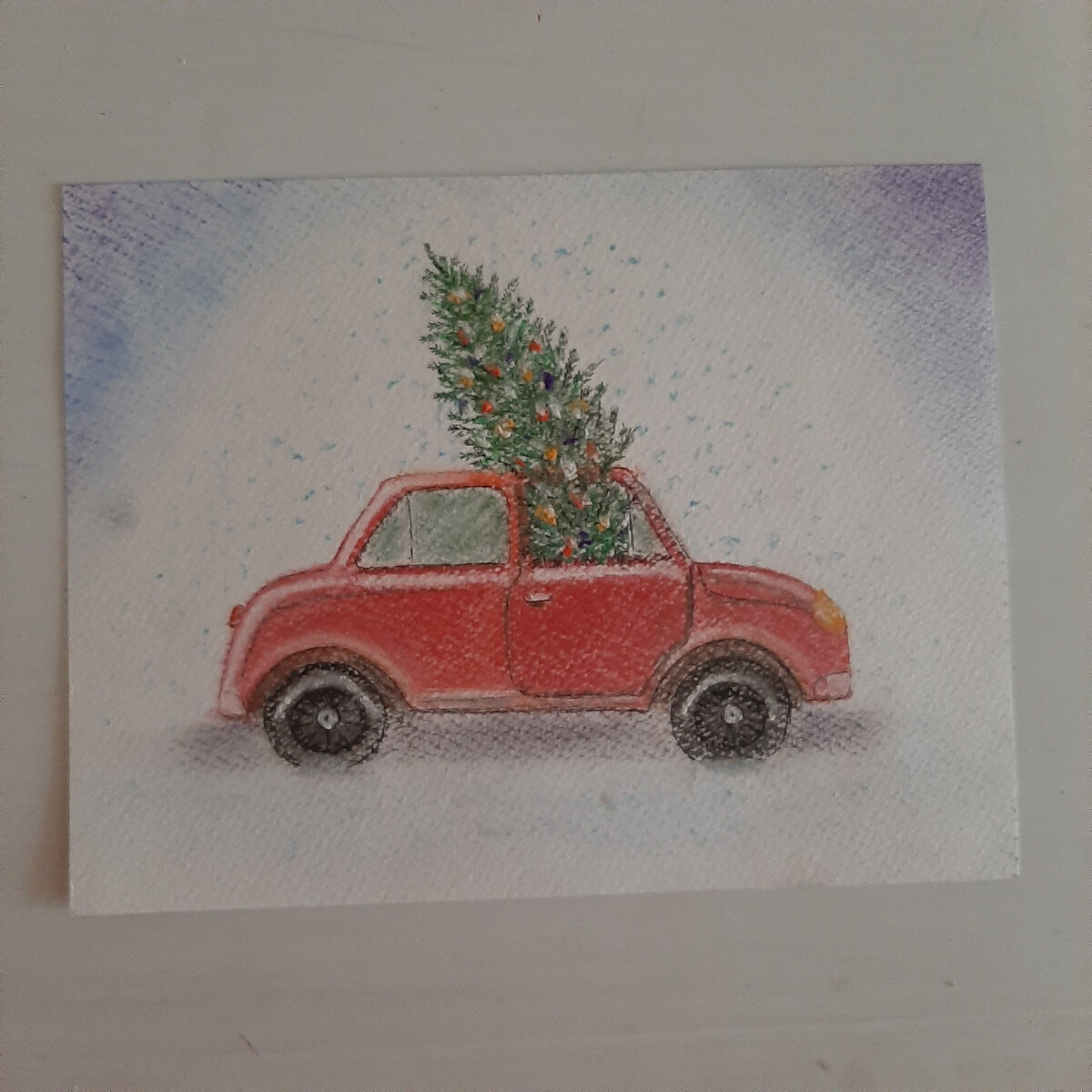 Рисунок автора (сухая пастель)