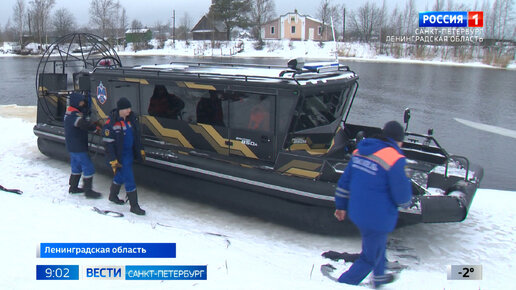 В Шлиссельбурге прошли тренировки водолазов