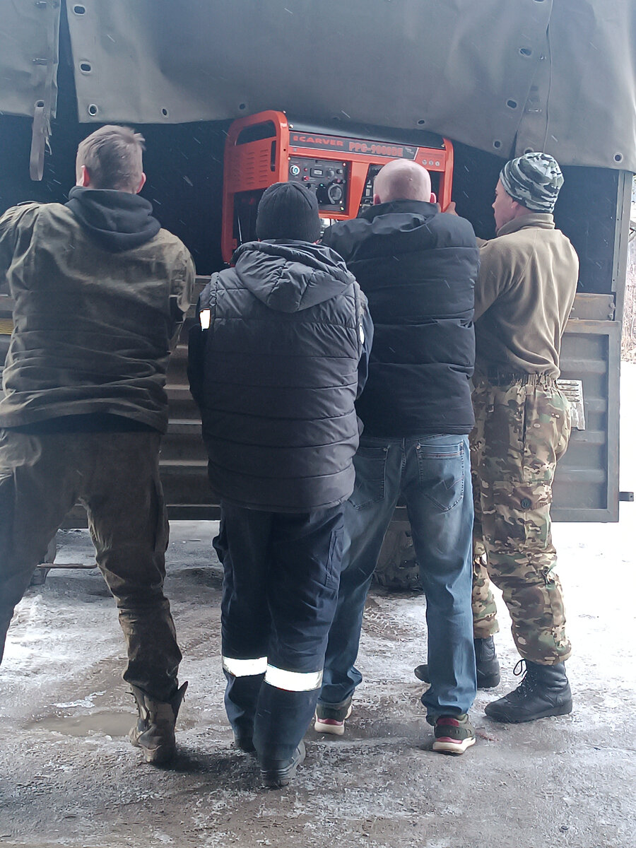 Загружаем на Херсонское направление генератор 7 кВт