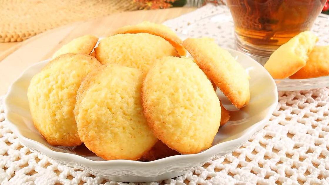 Печенье с бананом и кокосовой стружкой