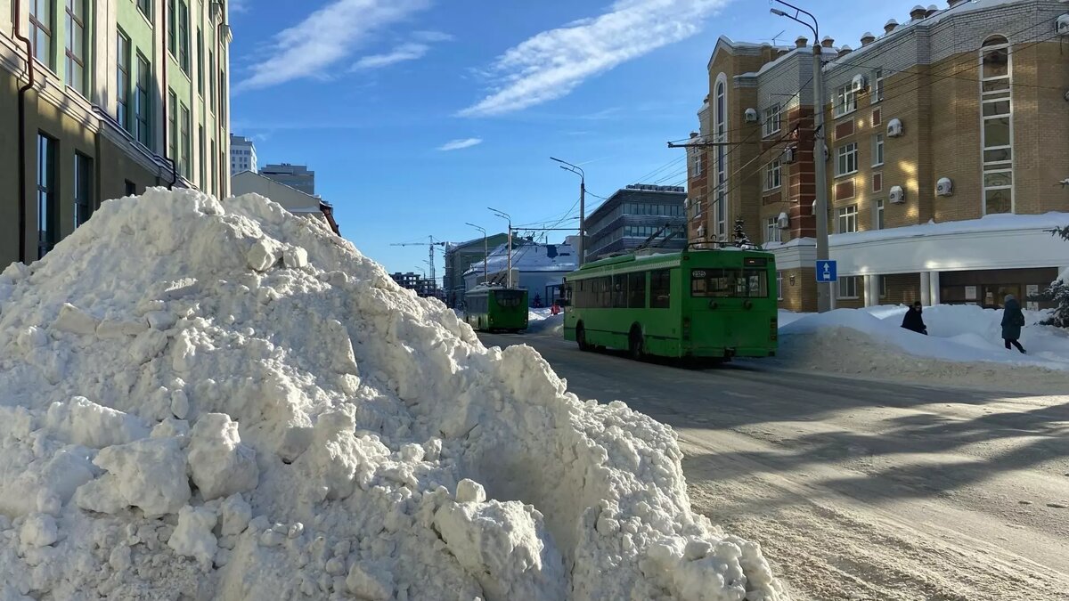 Сбор за городские парковки в Казани из-за снега упал в два раза |  inkazan.ru | Дзен