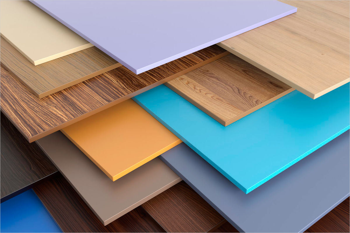 Структура МДФ-панелей позволяет придавать им самые разные оттенки и узоры — от древесных до матовых. 