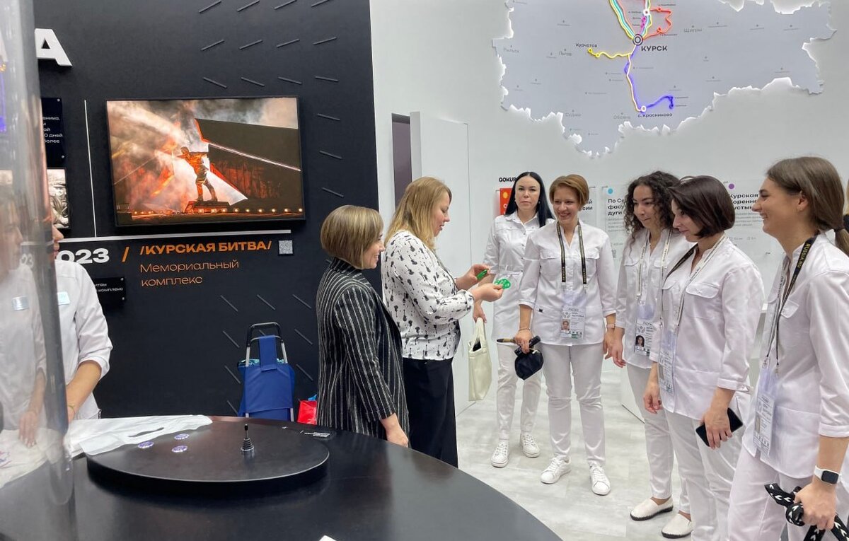    На ВДНХ начала работу экспозиция Минздрава Курской области ко Дню Здоровья