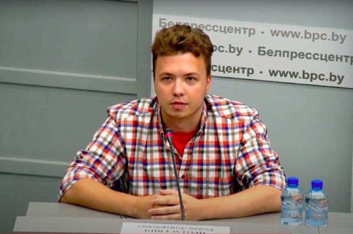    МВД Белоруссии исключило Романа Протасевича из списка экстремистов