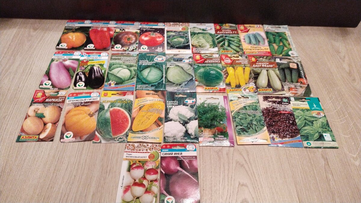 Семена ждут посадки