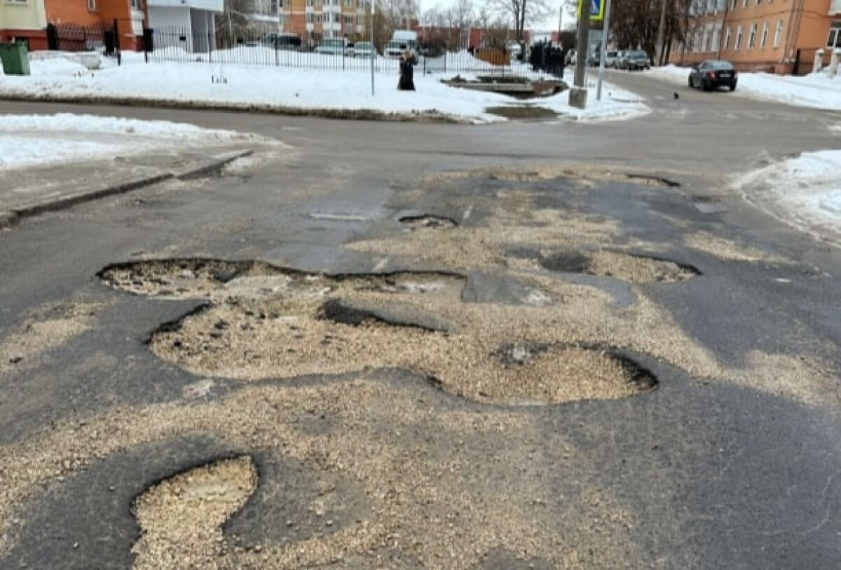 В Орле все дороги растаяли