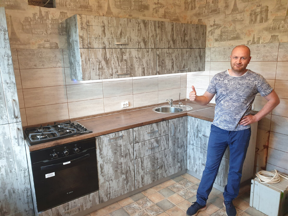 Общий вид кухни