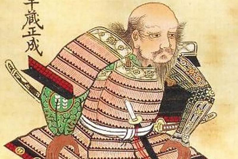 Хаттори Ханзо. Гравюра