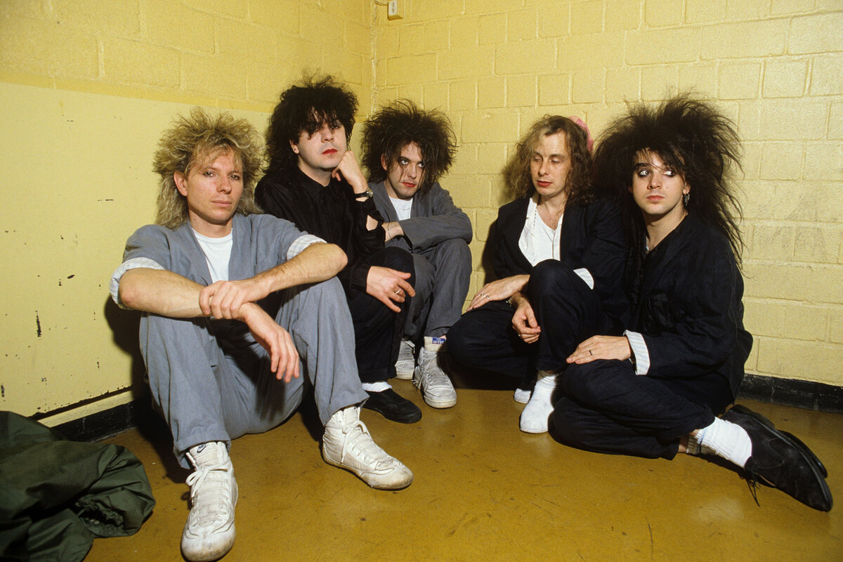       Участники группы The Cure Фото: Fryderyk Gabowicz / picture alliance / Getty Images