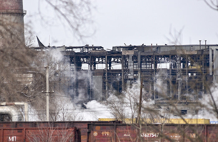    Последствия аварии на ТЭЦ в Бишкеке.Владислав Ногай/ТАСС