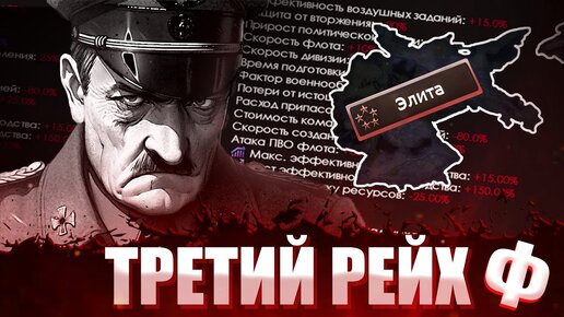 ВОТ, ЧТО ИЗ ЭТОГО ПОЛУЧИЛОСЬ В HOI4: Total War - Хардкорный Третий Рейх