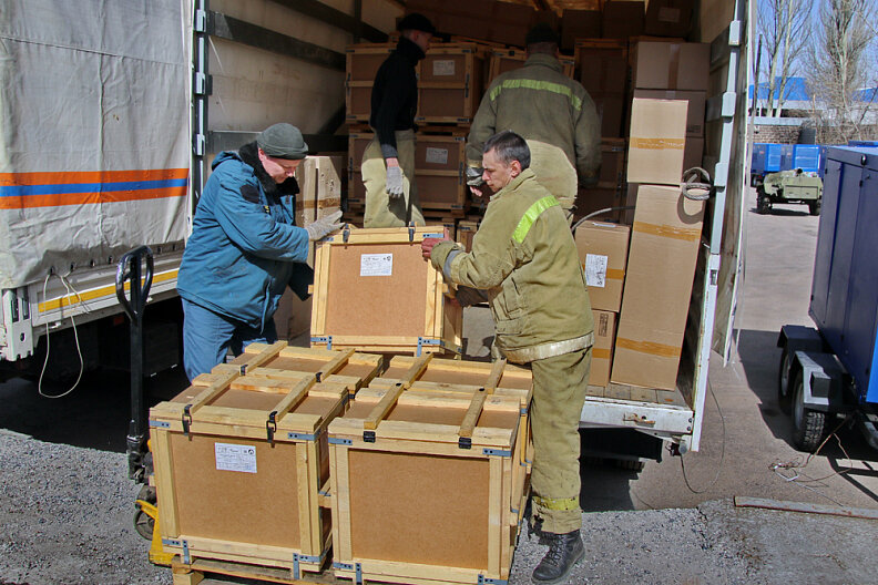    Из Нижневартовска отправили очередную партию гуманитарного груза