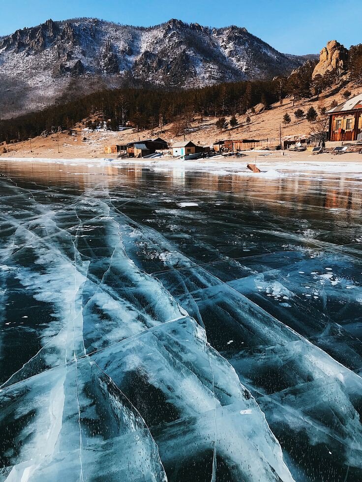 Зимний Байкал.