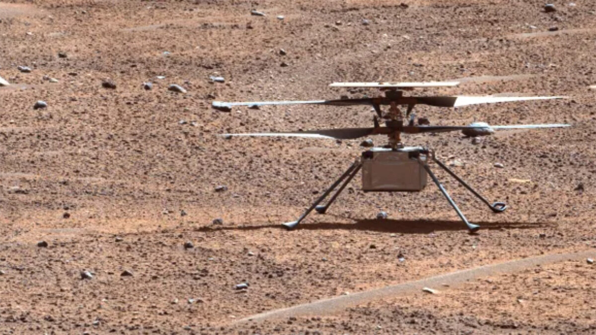 NASA📷Ingenuity — беспилотный роботизированный вертолет NASA