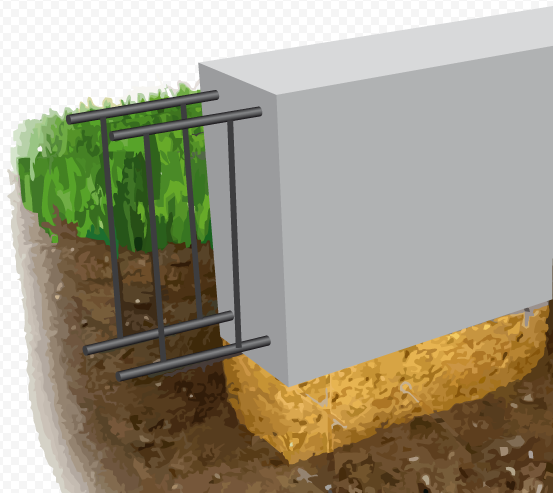 Мелко заглублённый ленточный фундамент