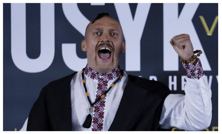    Усик: Первым человеком, которого я копировал, был мой покойный отец. Фото: Reuters