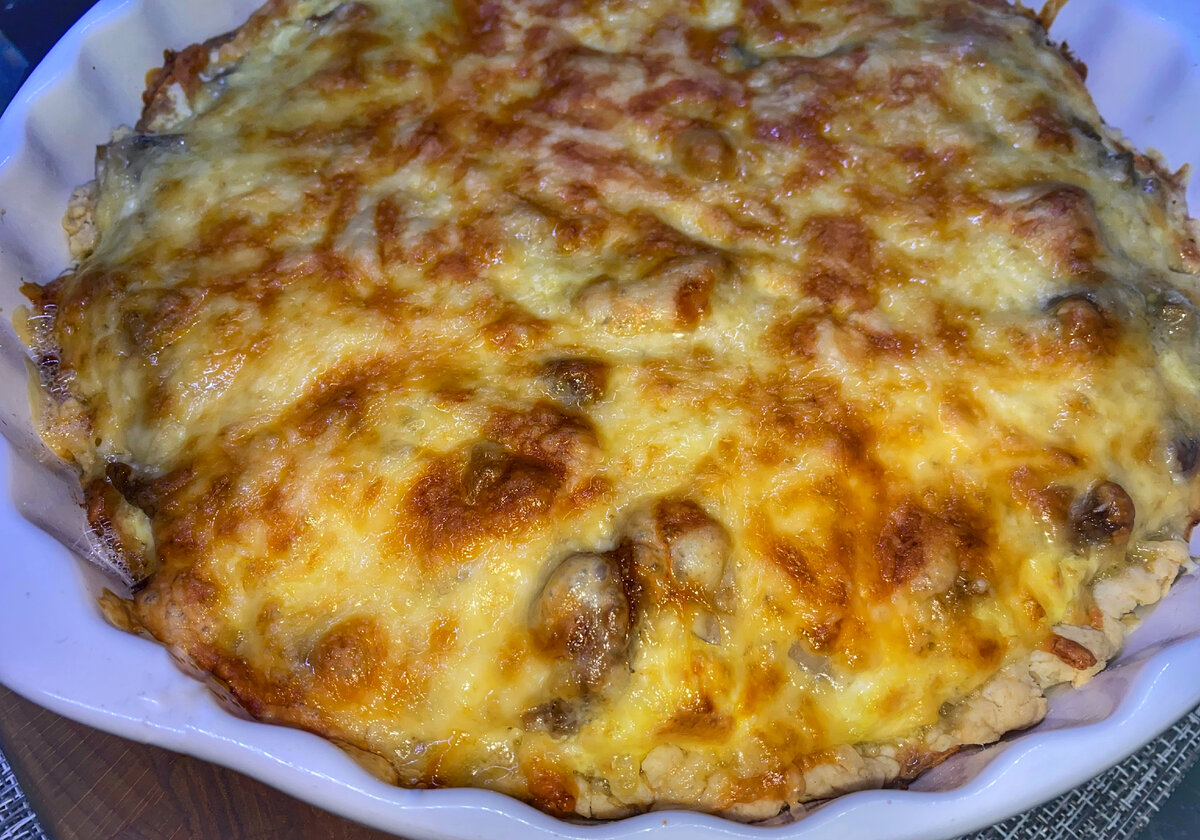 Киш Лорен - открытый пирог из Лотарингии