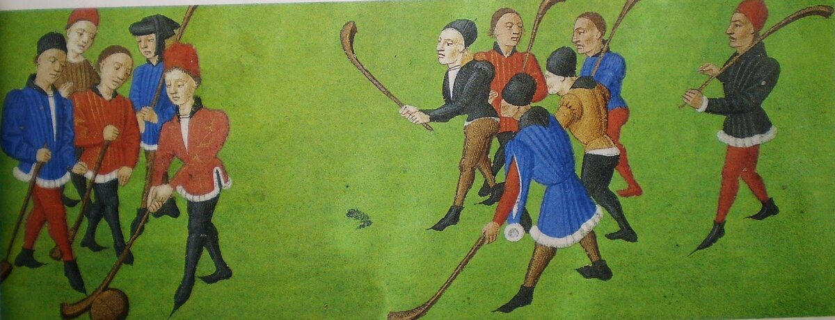 Игра в мяч в эпоху Ренессанса