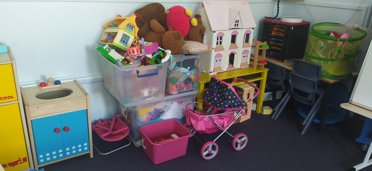 Это игровая зона в классе "кинди".