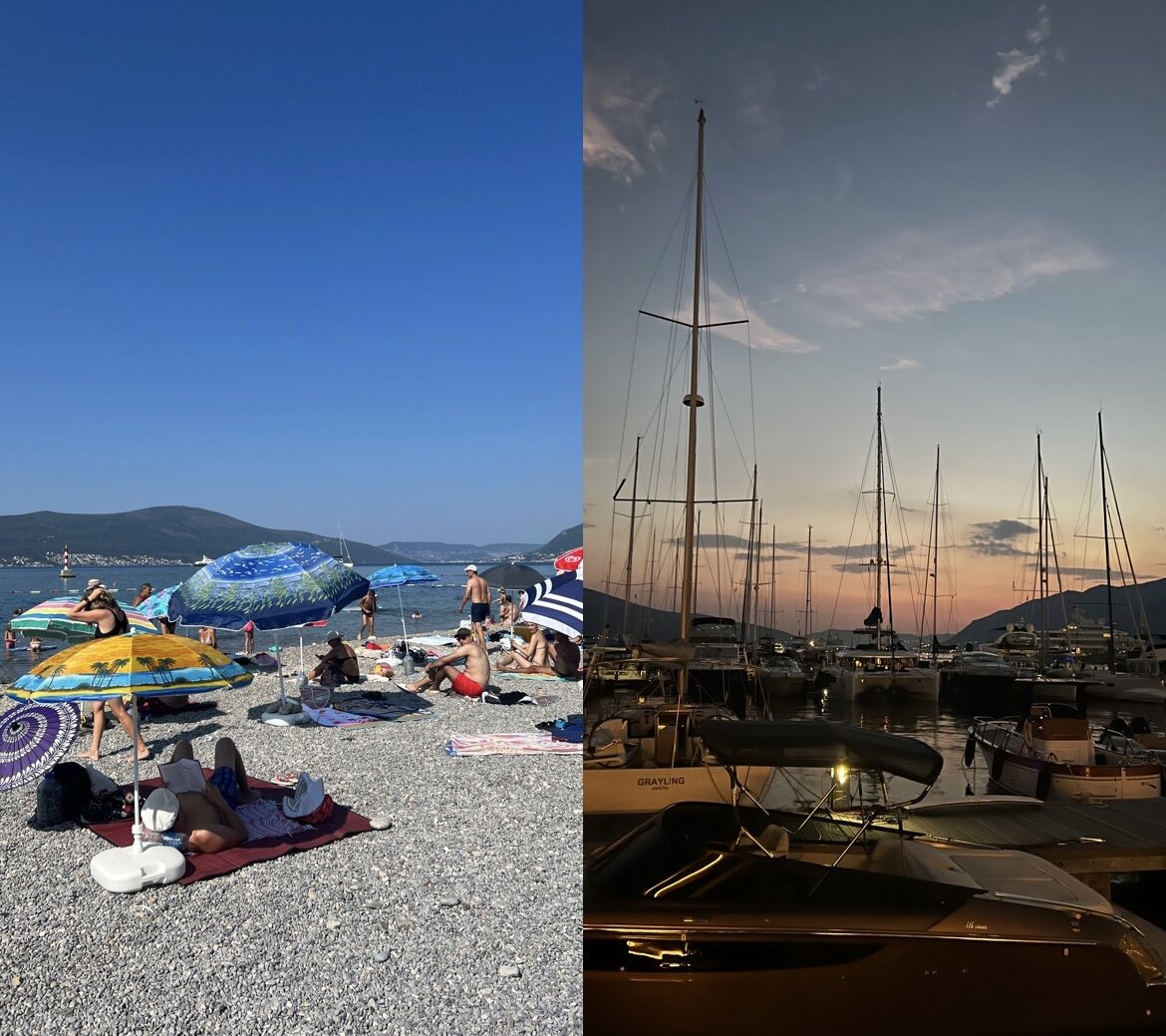 Пляж Belane Beach / Porto Montenegro