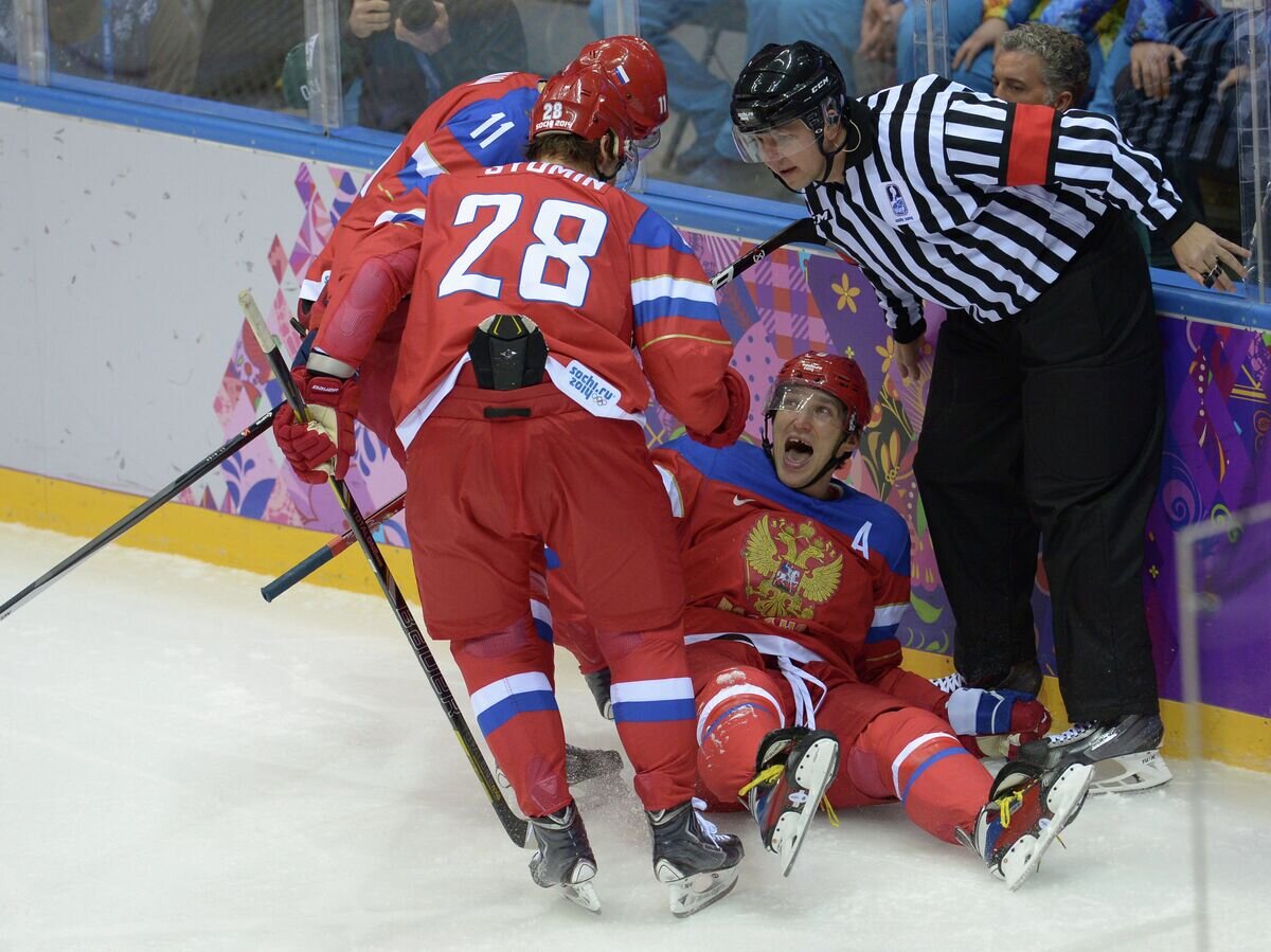   Олимпиада 2014. Хоккей. Мужчины. Россия - Словения© РИА Новости / Григорий Соколов