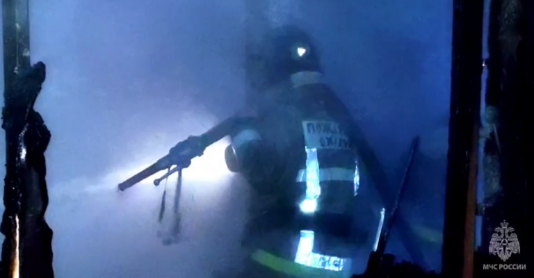    На пожаре в Бугуруслане спасены четыре человека Кристина Просвиркина