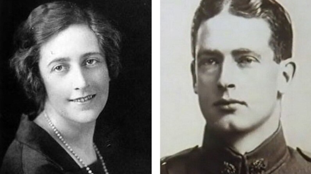 Агата Кристи и её первый муж Арчибальд Кристи