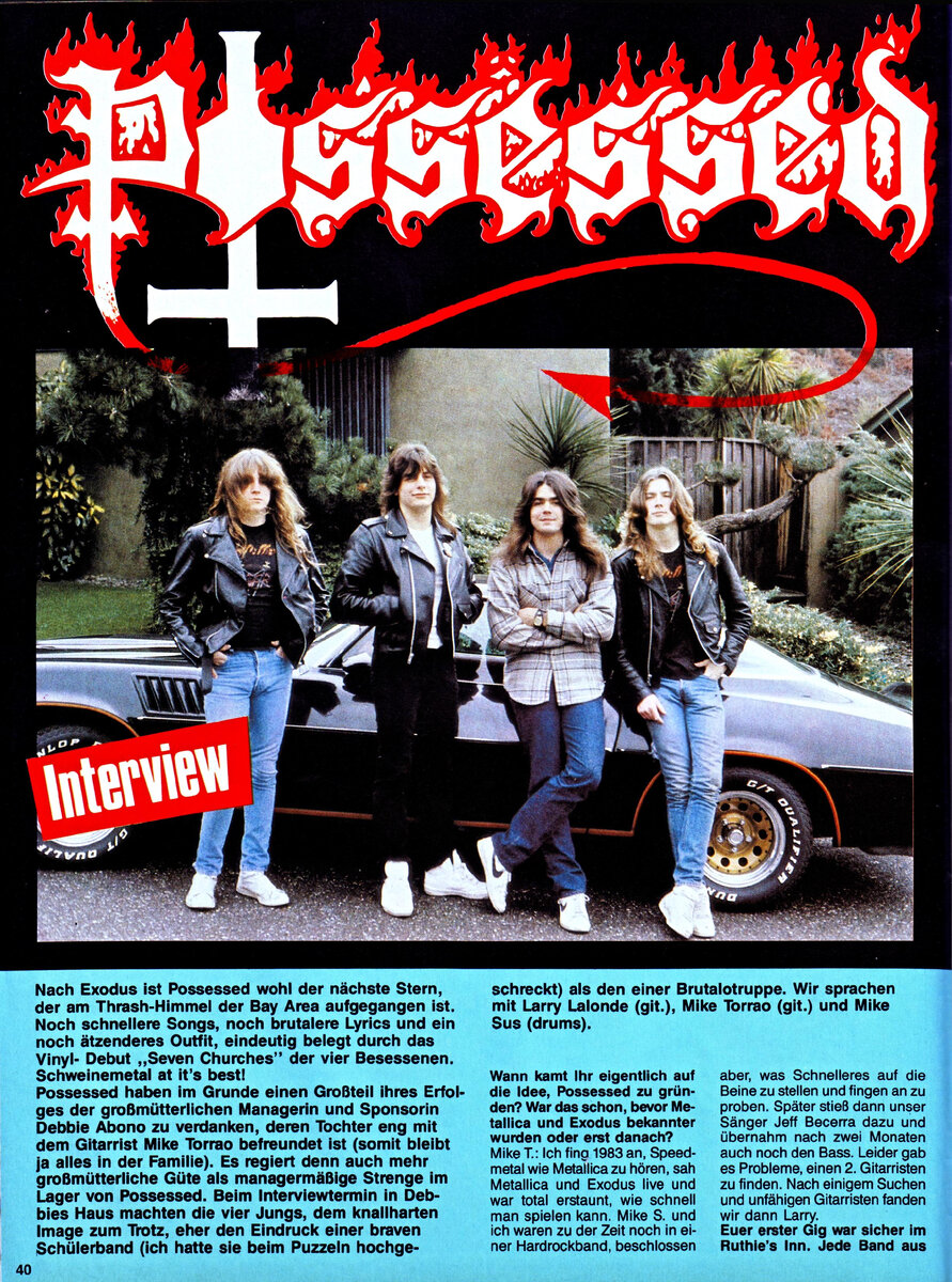 Страница журнала Metal Hammer