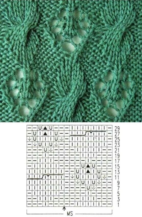 Красивые узоры со схемами для детей