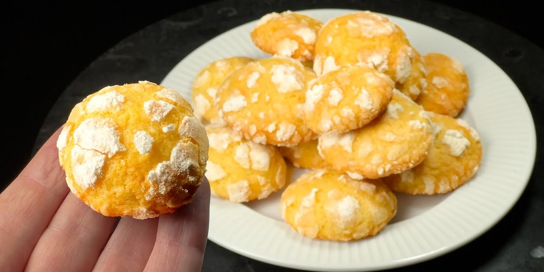 Лимонное печенье, которое мало кто готовит, а зря. Трачу на приготовление всего 10 минут