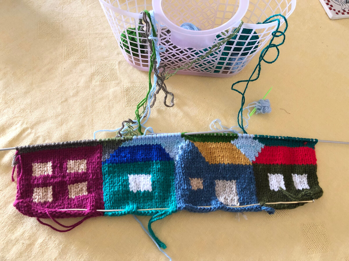 Вяжем шапочку! Фото и работа автора.