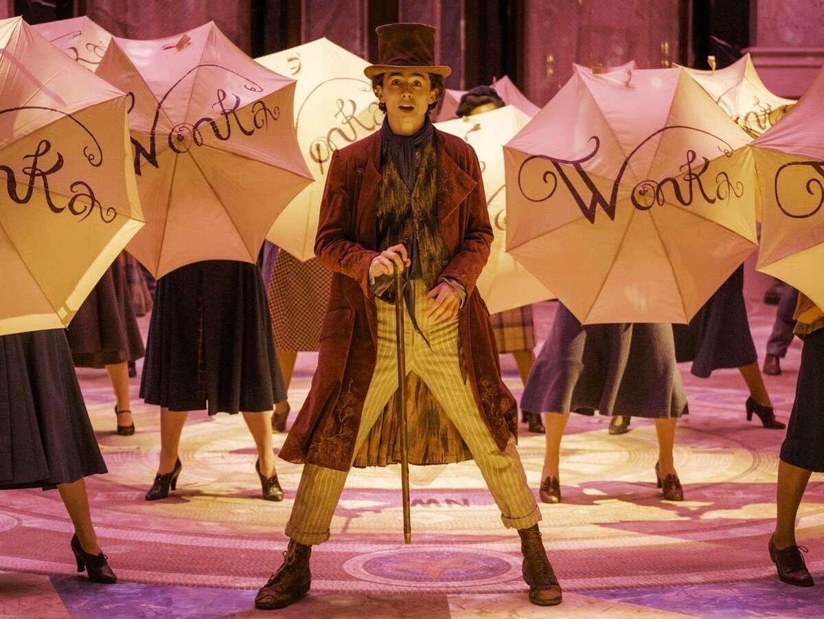 Кадр из фильма «Вонка», 2023 год, режиссер Пол Кинг