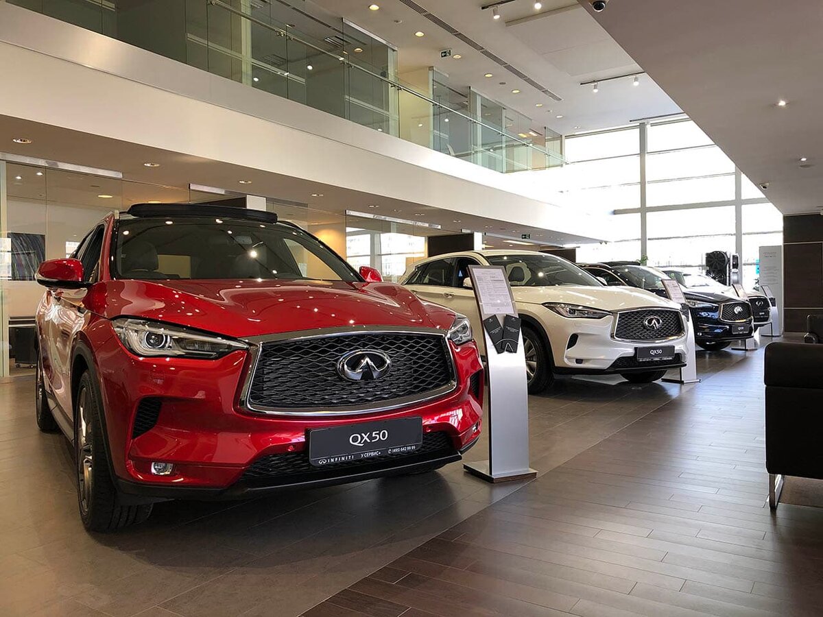 Infiniti ушла из РФ, но до сих пор не может распродать машины 2021 года выпуска. Источник иллюстрации - auto.ru