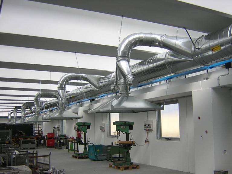 Местные системы вентиляции