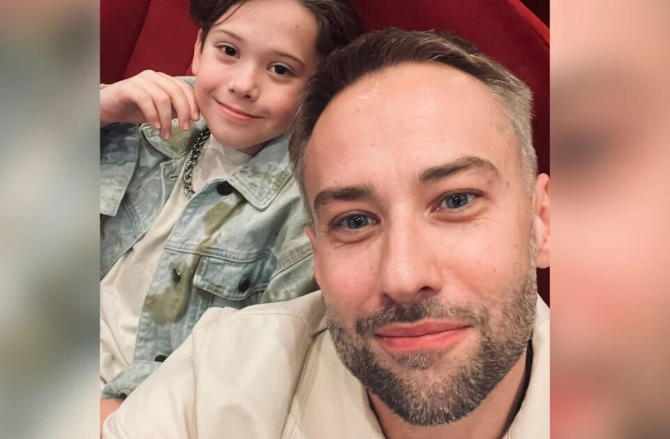 Дмитрий Шепелев и Платон — его сын. Фото: Личная страница Шепелева