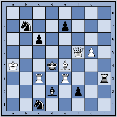 Мат в 2 хода.