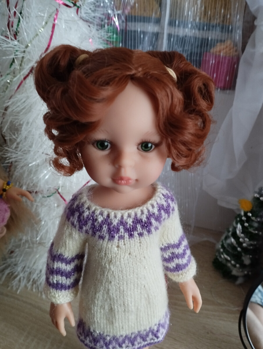 У нас теперь хвостики. 