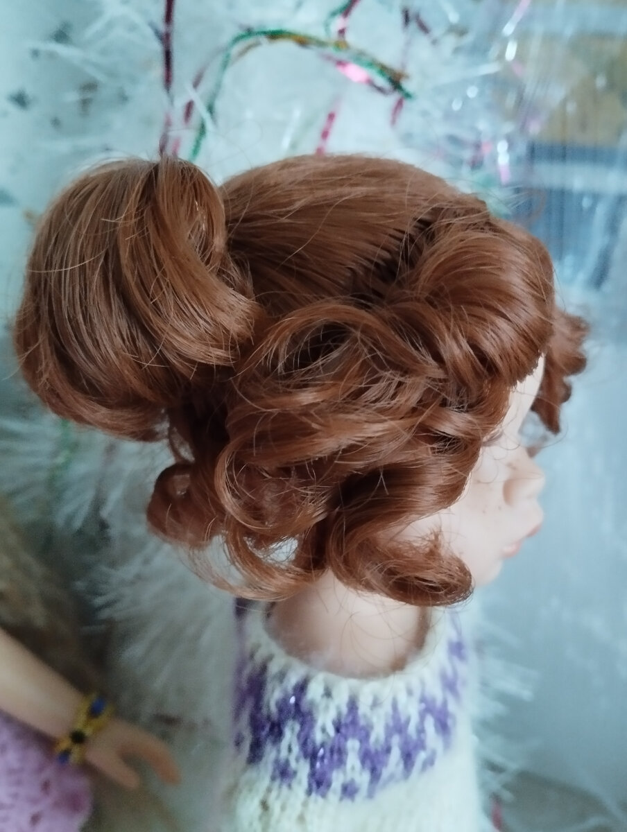 Маленькое преображение моей куклы. 